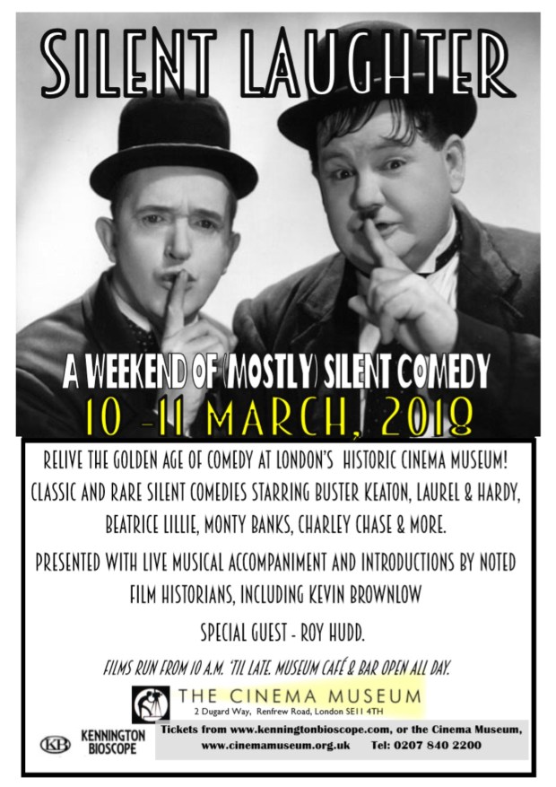 silent laughter 2018 flyer